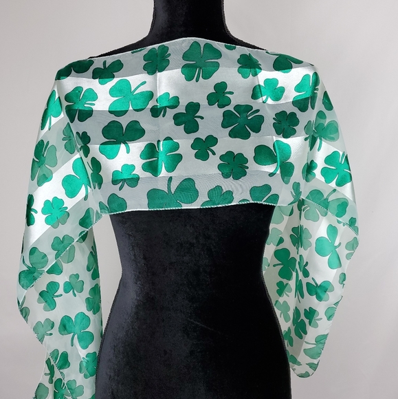 Gorgeous scarf set☘Liang Dian &Clover Scarves - Picture 3 of 5